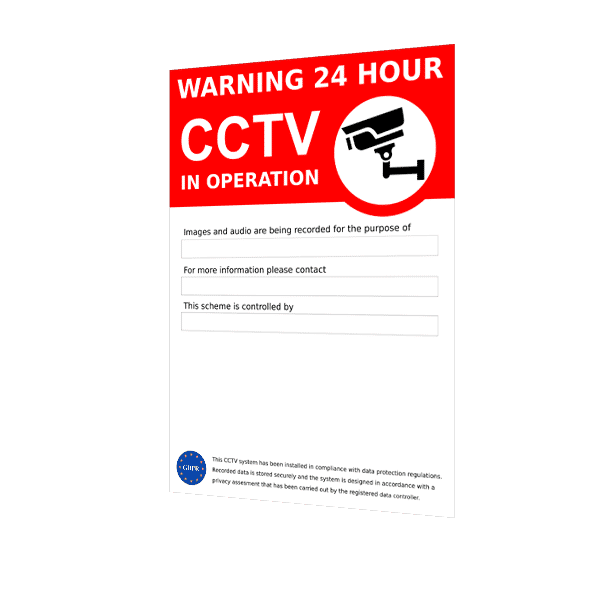CCTV and Security Signs