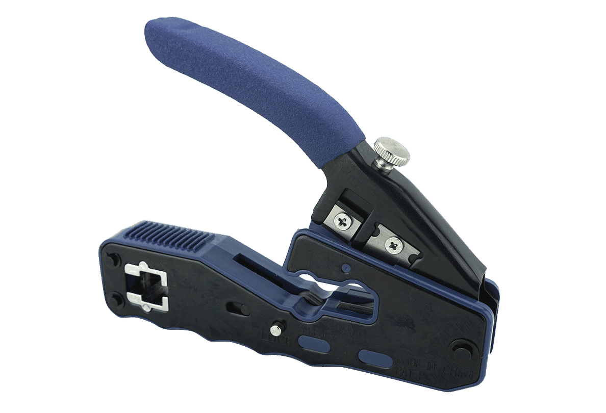 Premium RJ45 Pass Through Crimping Tool