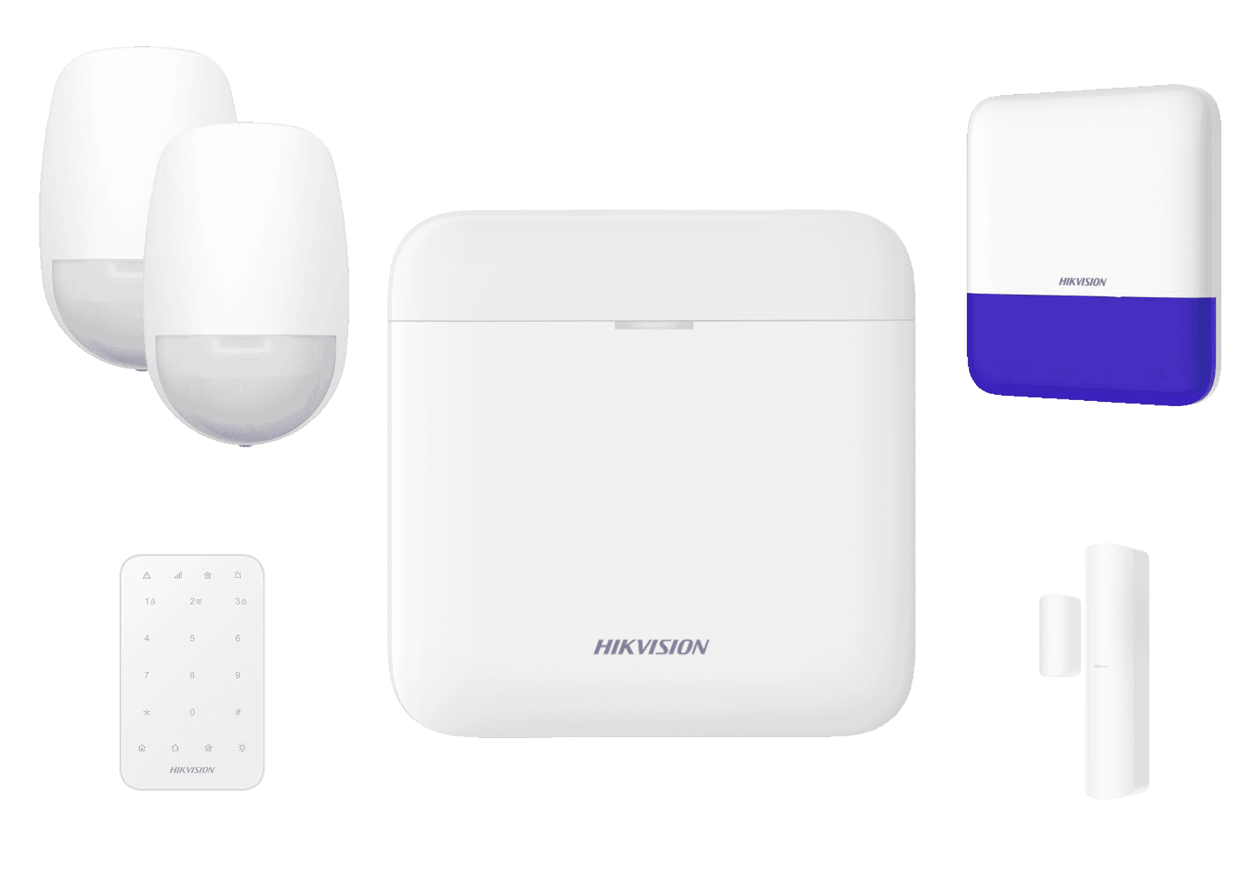 Hikvision DS-PWA64-KIT2-WE 64 Zone AX PRO Wireless Alarm Kit 2