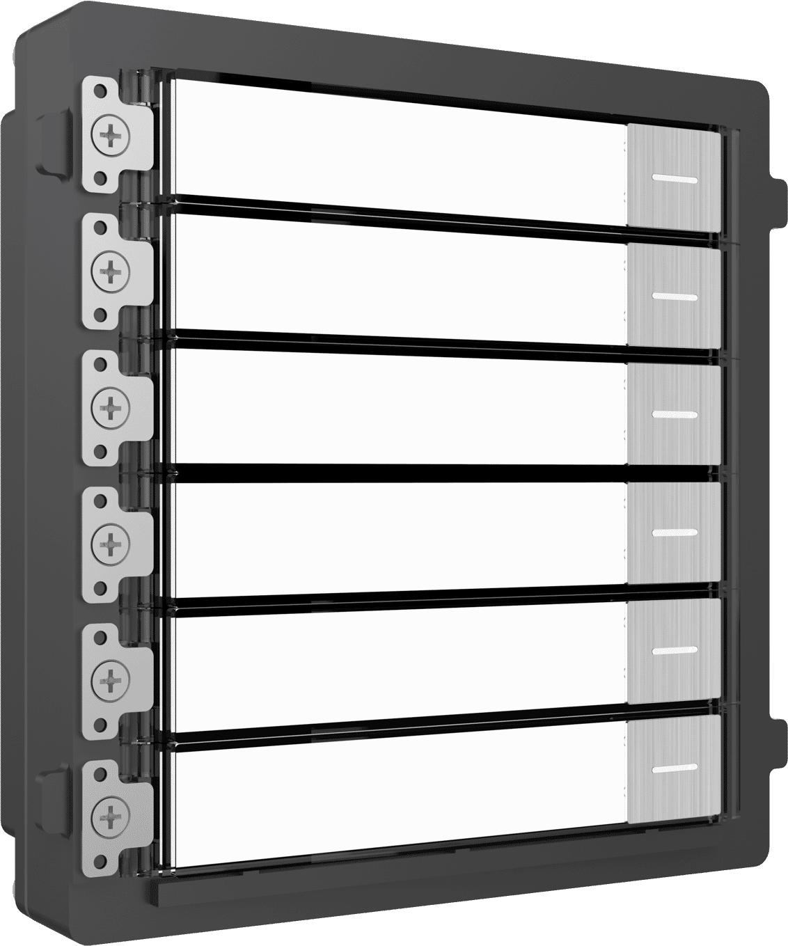 Hikvision DS-KD-KK/S Stainless Steel Intercom 6 Button Module