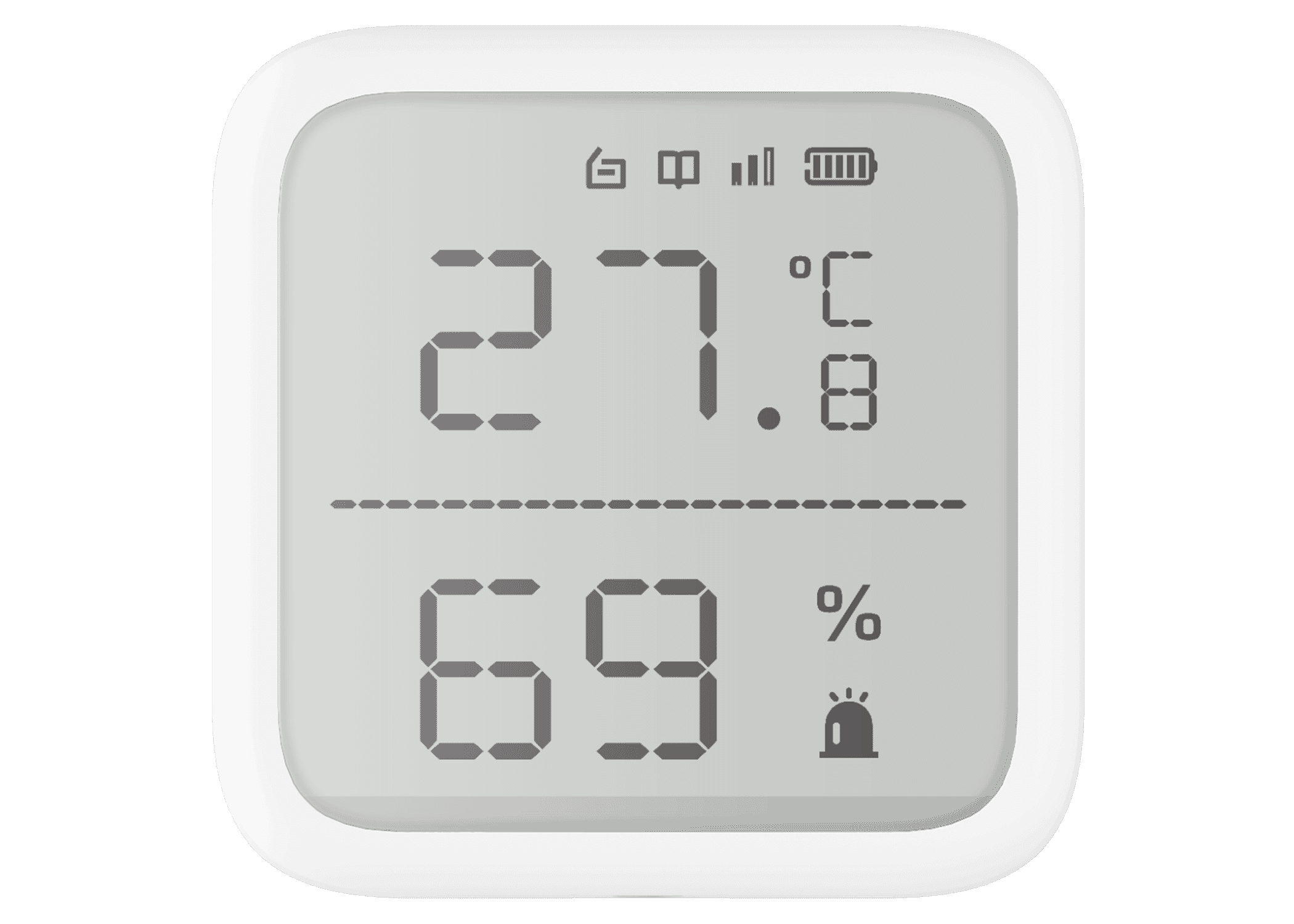 Hikvision DS-PDTPH-E-WE AXPRO Wireless Temperature & Humidity Detector