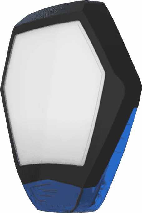 Odyssey X3 Bell Box Siren Cover Black/Blue Connectec.uk