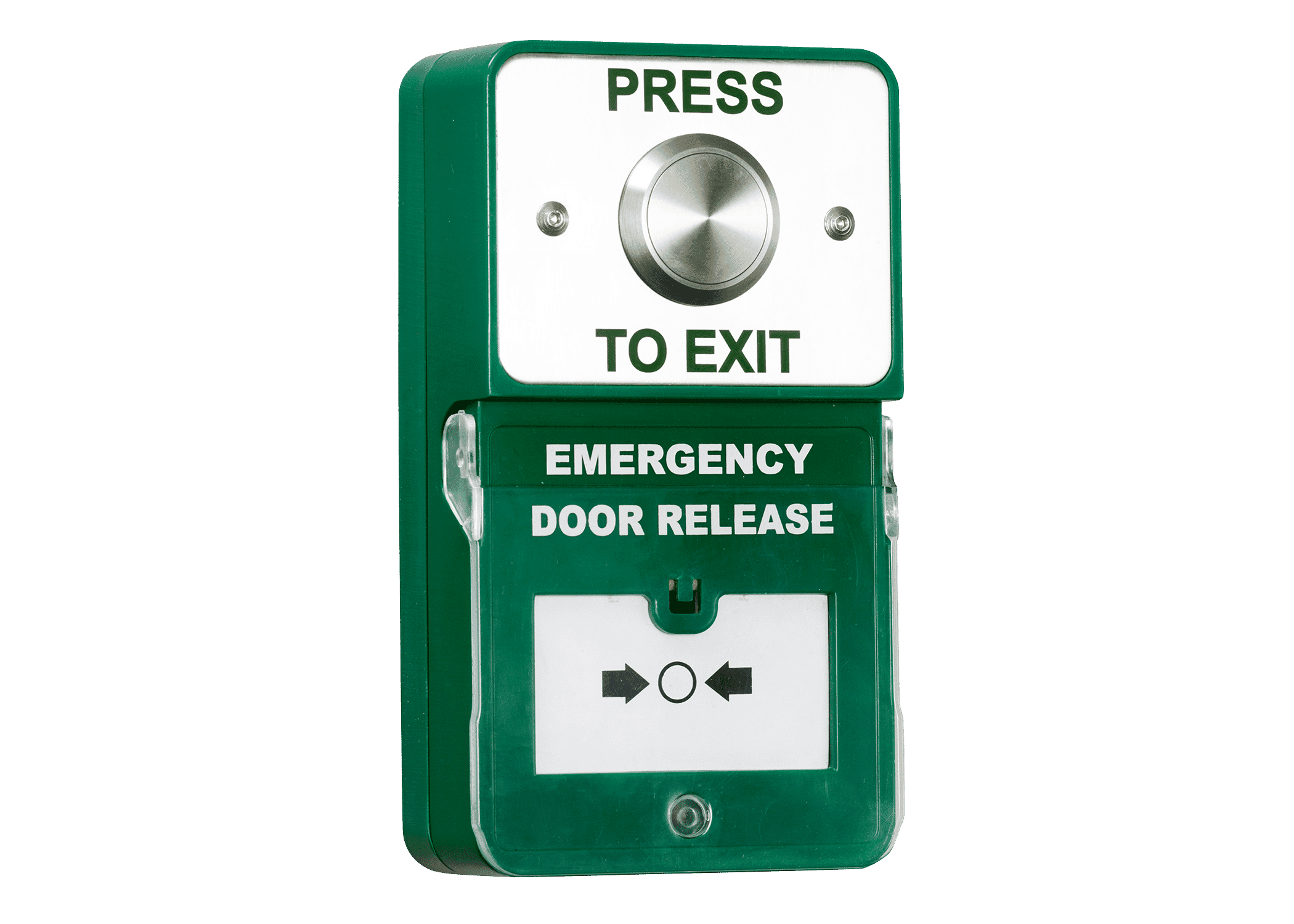 RGL DU-SS/PTE Dual Unit Steel Exit Button with Emergency Door Release
