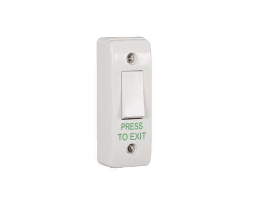 RGL EBLS/AP/PTE Narrow Push To Exit Light Switch Style Button