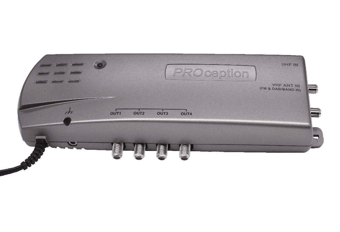 Blake PROception 4way UHF/VHF Distribution Amplifier