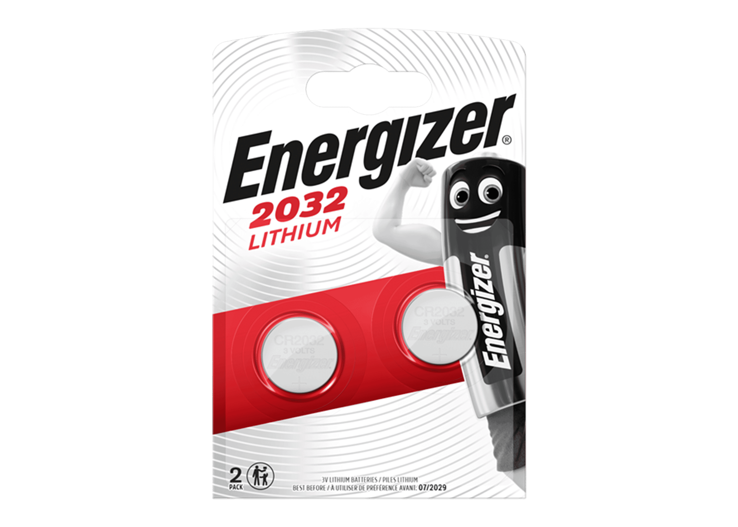 Energizer 2032 Lithium Coin 3v Batteries Twin Pack