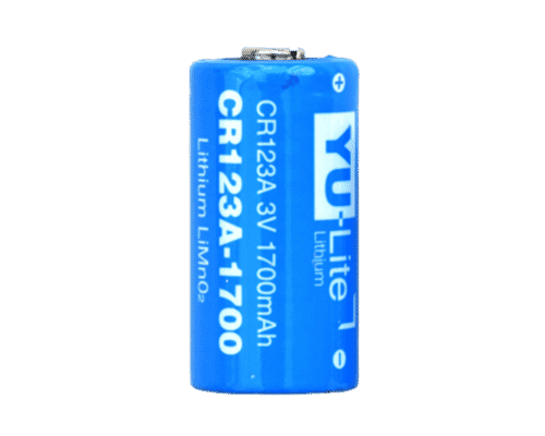 Yuasa High Capacity CR123A 3V 1700mAh Lithium Battery