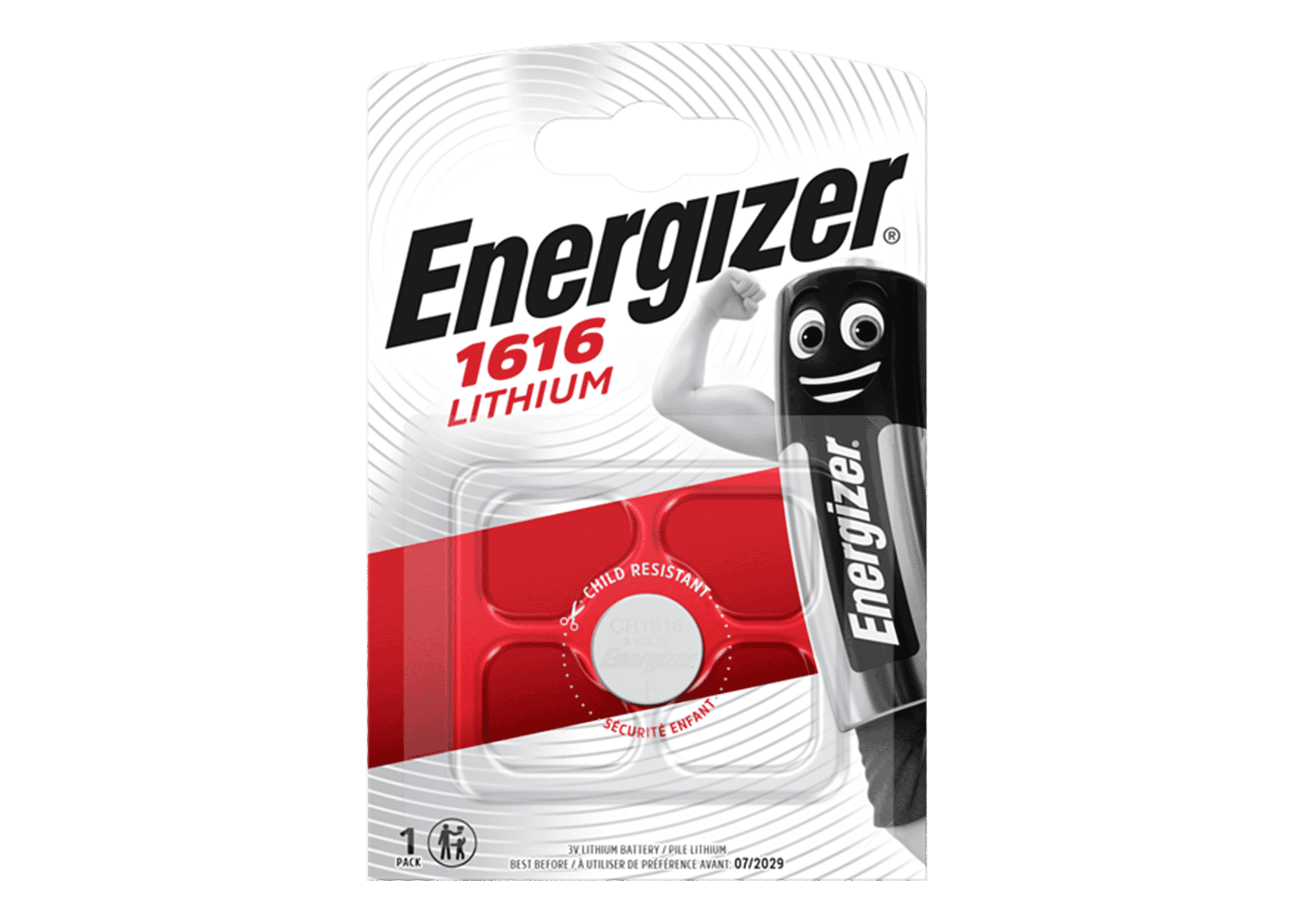 Energizer CR1616 Lithium Button Cell Battery