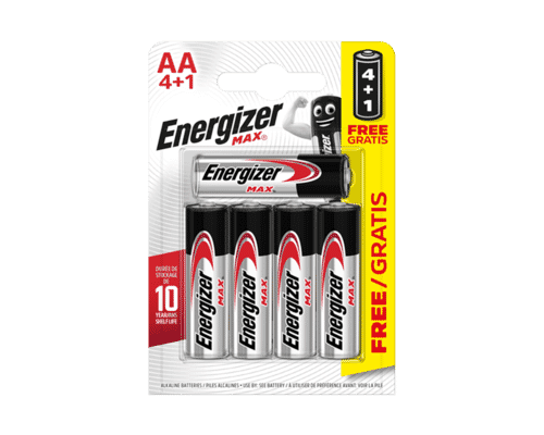 Energizer MAX® Alkaline AA Batteries 4 Pack