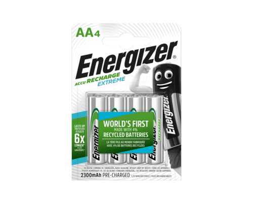 Energizer Extreme Rechargeable AA 2300mah 4 Pack