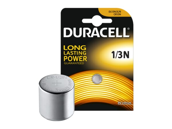 Duracell DL1/3N CR1/3N Lithium 3v Battery Single | Connectec.uk