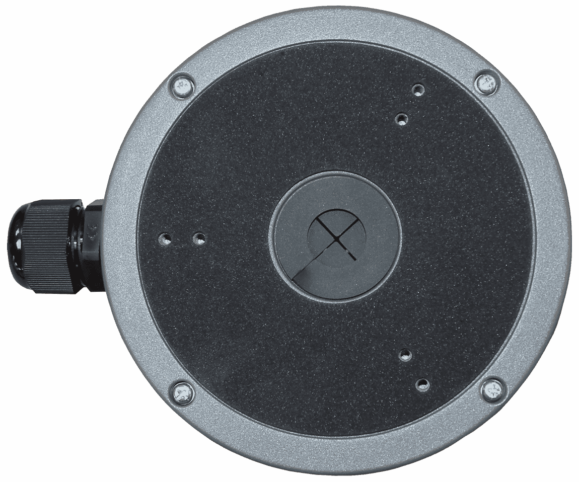Hikvision DS-1280ZJ-M/GREY Junction Box in Grey