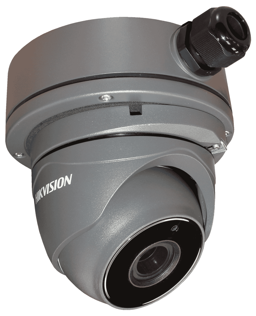 Hikvision DS-1280ZJ-M/GREY Junction Box in Grey