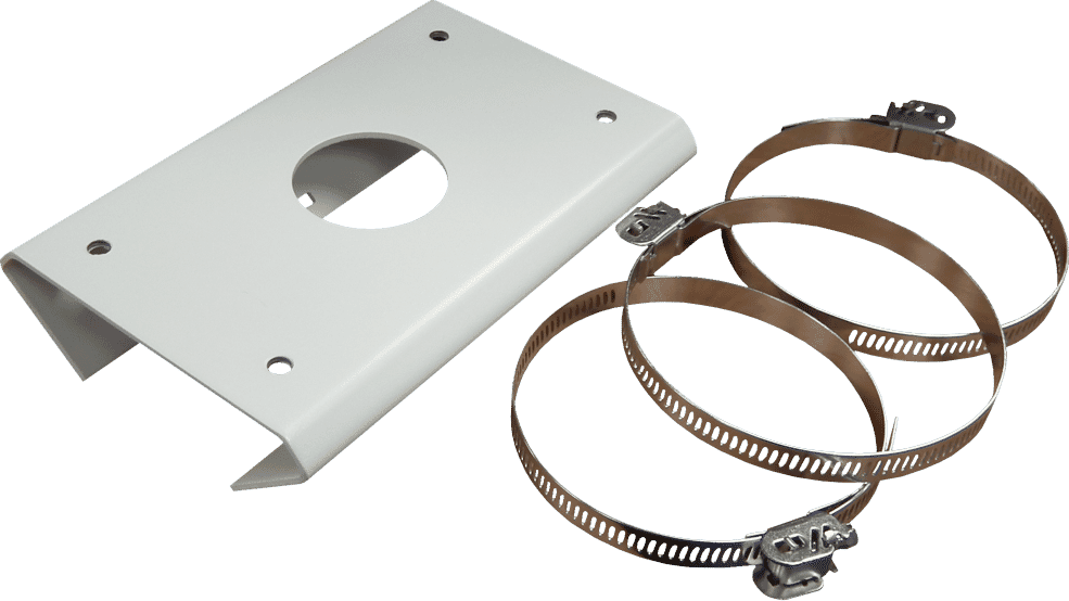 Hikvision DS-1275ZJ-SUS Stainless Steel Pole Mount Bracket