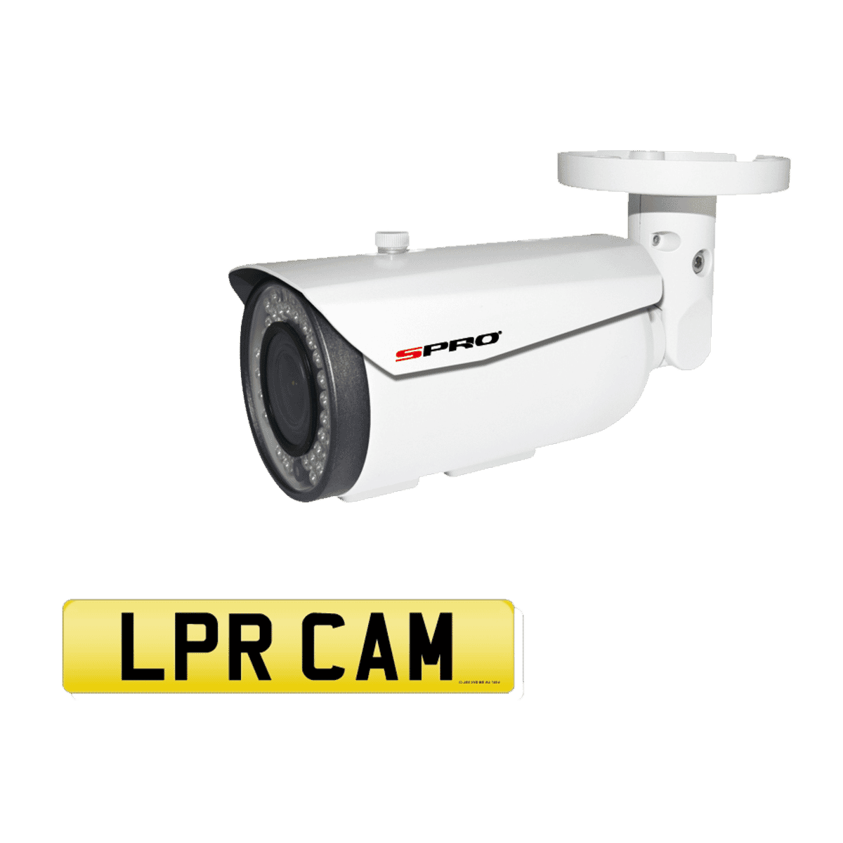 SPro 2MP Analogue Number Plate Recognition Bullet Camera