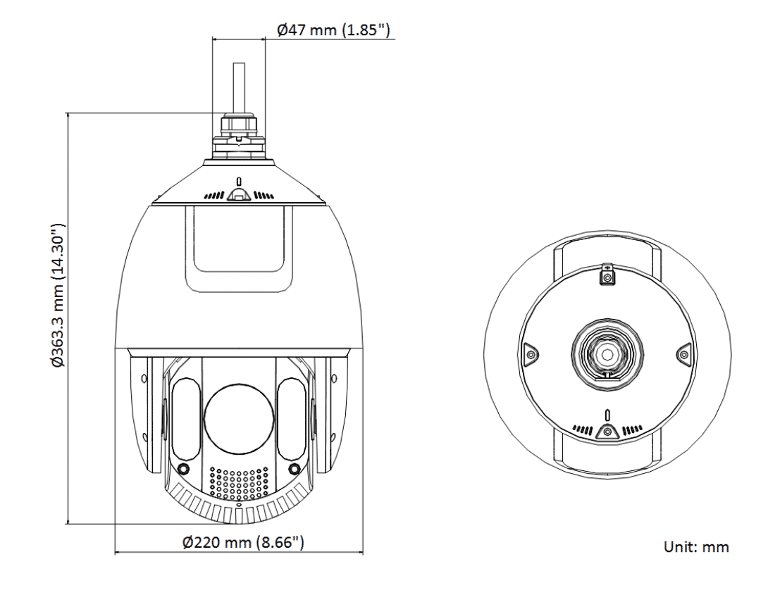Hikvision DS-2DE7A232MW-AE(S5) 2MP Acusense PTZ 32x (Siren/Strobe)