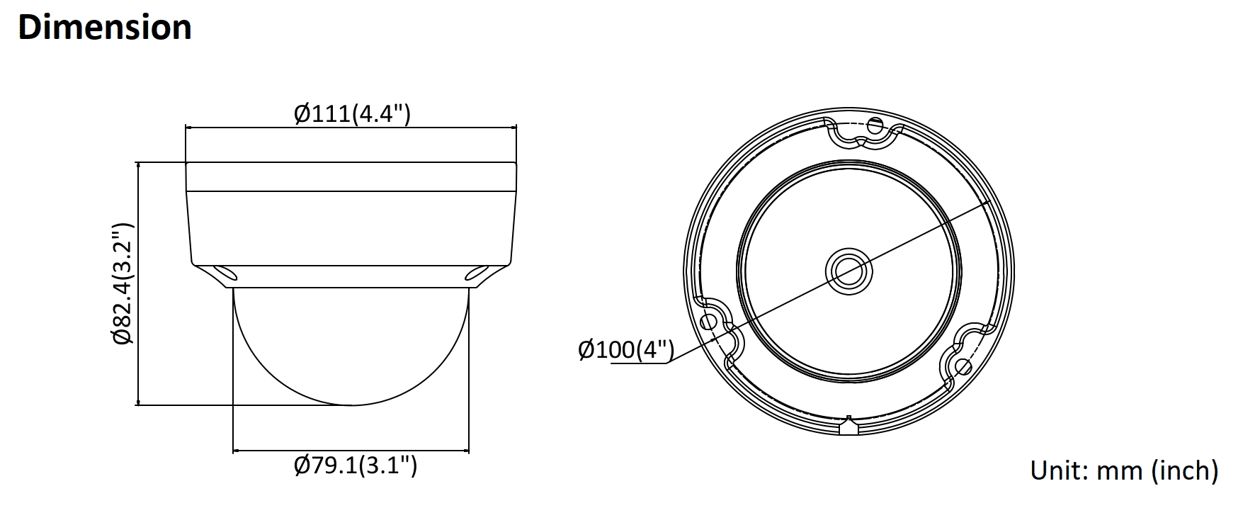 Hikvision DS-2CD2165G0-I 6MP IP Dome Camera