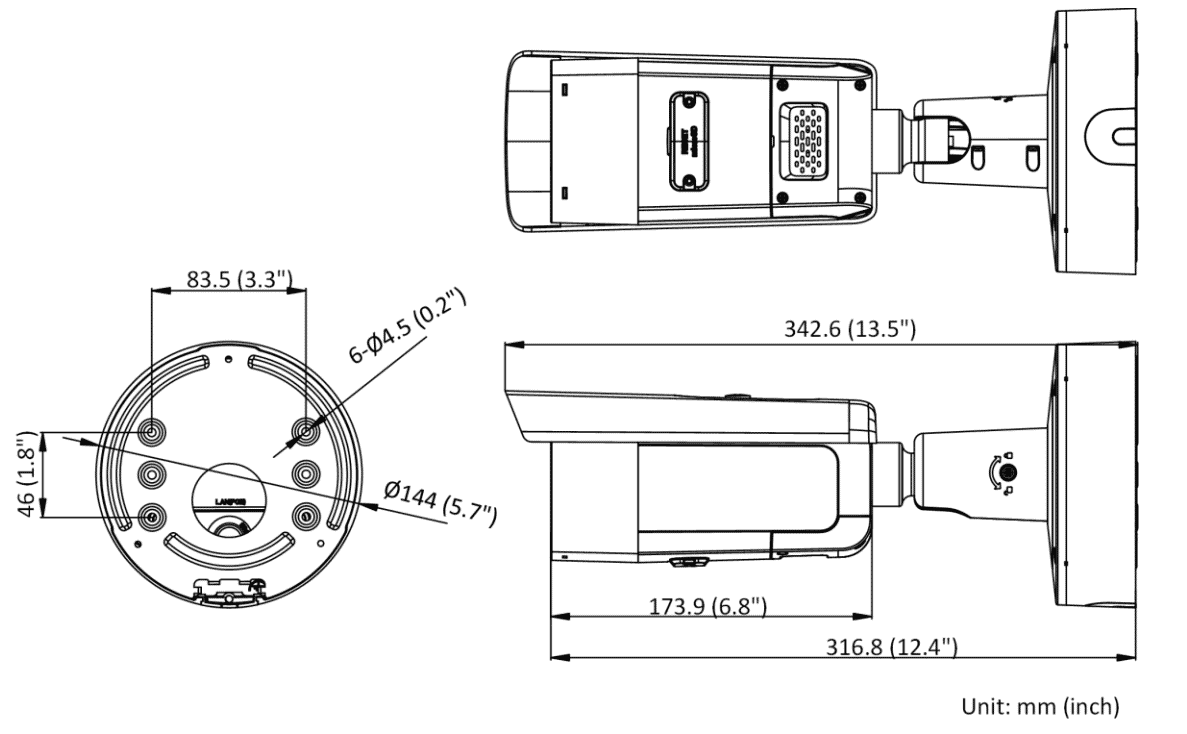 Hikvision DS-2CD2646G2-IZSU/SL 4MP IP Acusense Bullet 2.8-12mm MFZ