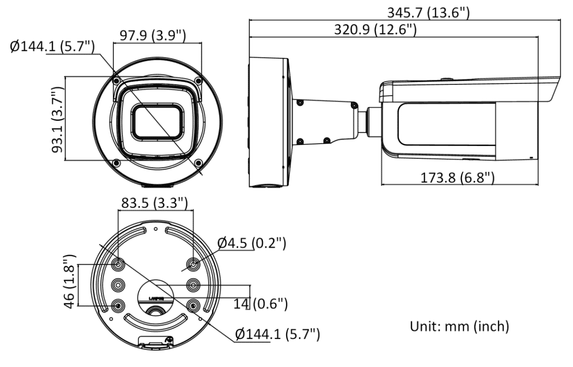 Hikvision DS-2CD2666G2-IZS 6MP IP Acusense Bullet MFZ 2.8-12mm
