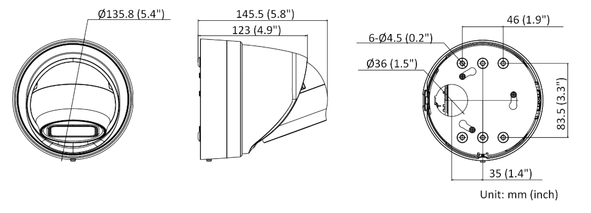 Hikvision DS-2CD2H46G2-IZS 4MP IP AcuSense Turret MFZ 2.8-12mm