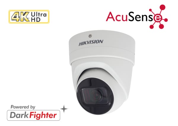 Hikvision DS-2CD2H86G2-IZS 8MP IP Acusense Turret 2.8-12mm MFZ ...