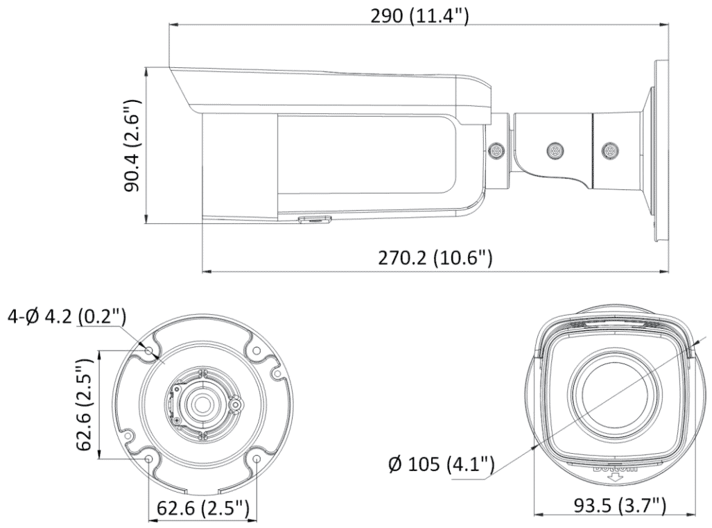 Hikvision DS-2CD2T66G2-2I 6MP IP Acusense Bullet 4.0mm