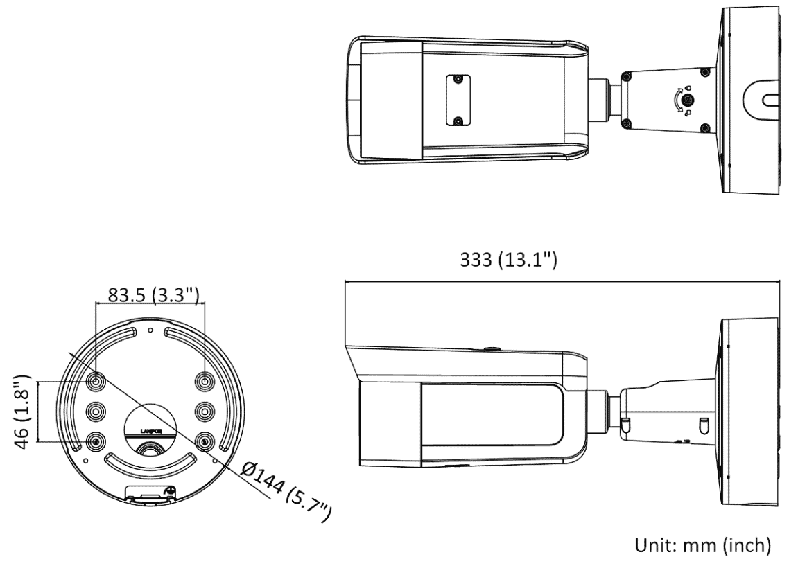 hIKVISION DS-2CD3656G2-IZS 5MP IP Acusense Bullet 2.8-12mm MFZ