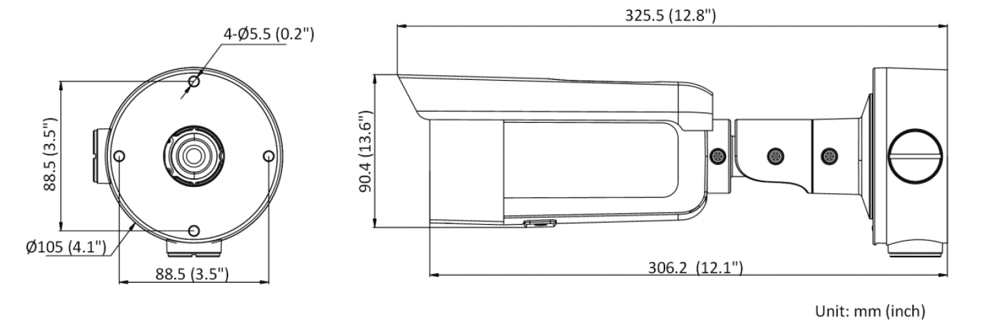 Hikvision DS-2CD3T56G2-4IS 5MP IP Acusense Bullet 4.0mm