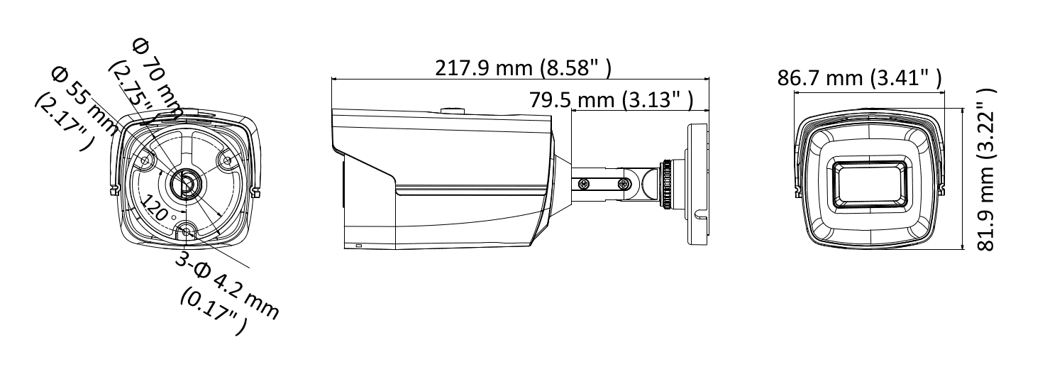 hikvision it3f tvi 5mp 8mm