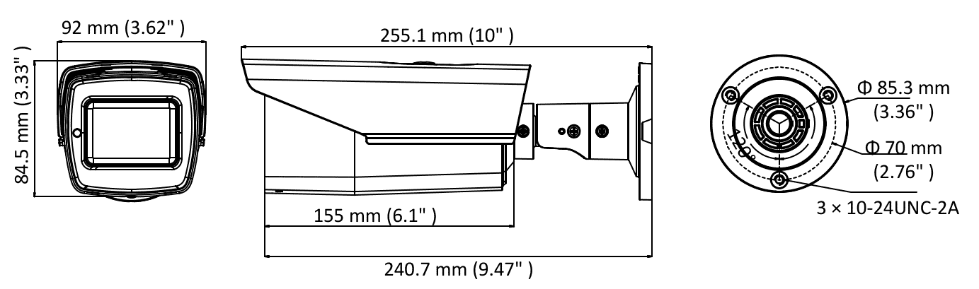 Hikvision DS-2CE19H8T-AIT3ZF 5MP TVI Low Light Bullet 2.8-12mm MFZ