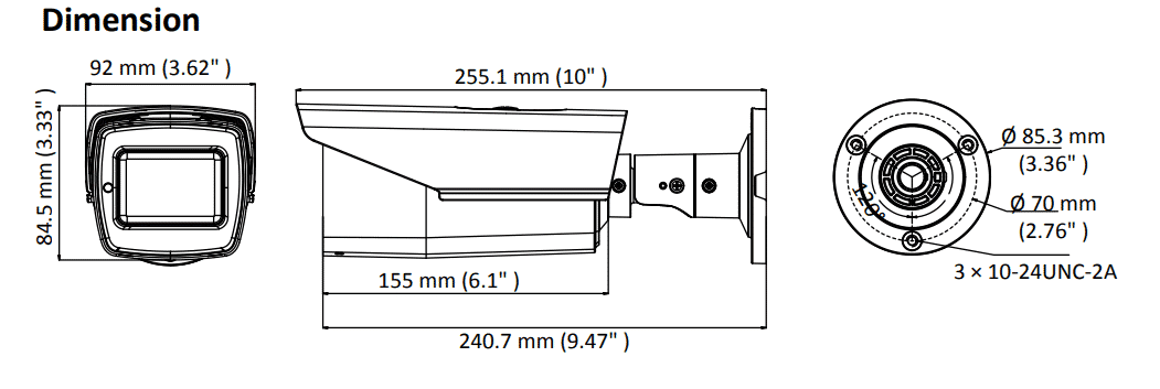 Hikvision DS-2CE16H0T-IT3ZE 5MP TVI Bullet