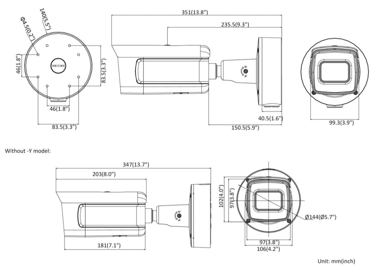 Hikvision IDS-2CD7A86G0-IZHS 8MP IP Face Recognition Bullet 2.8-12 MFZ