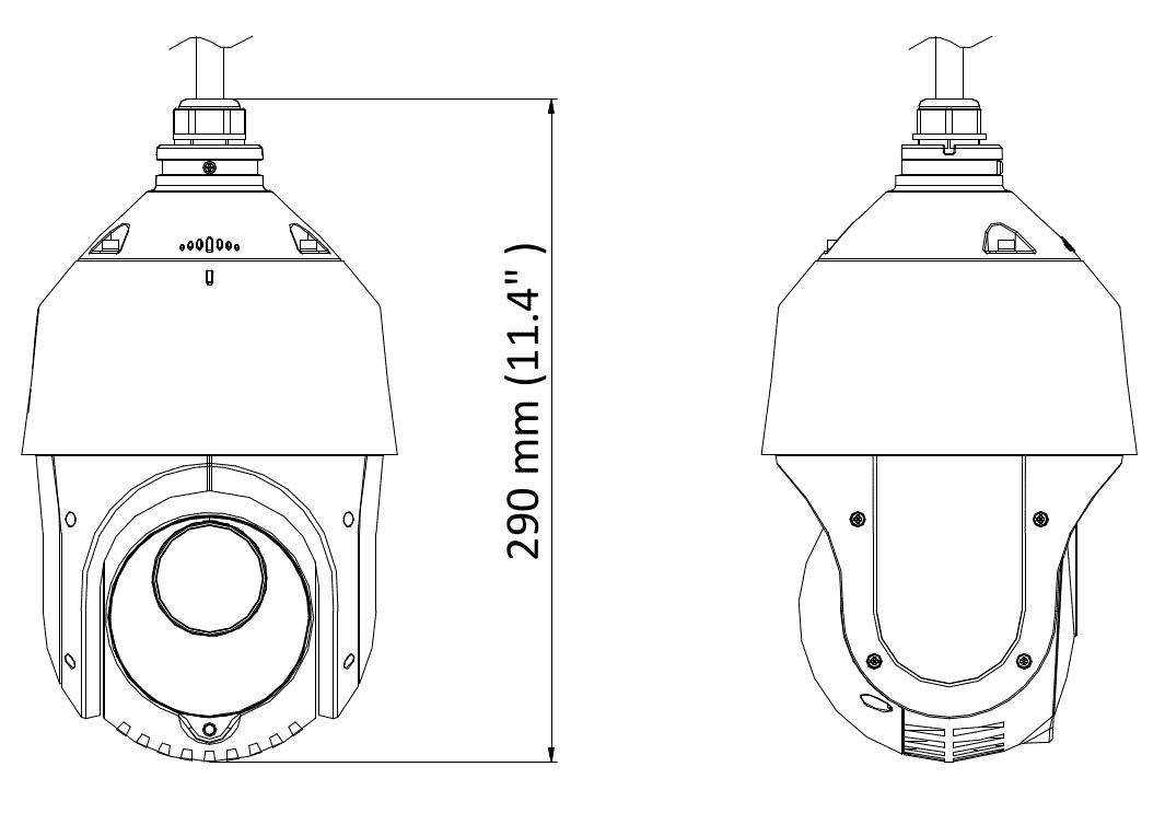 HiLook PTZ-T4215I-D 2MP TVI PTZ 15X Zoom