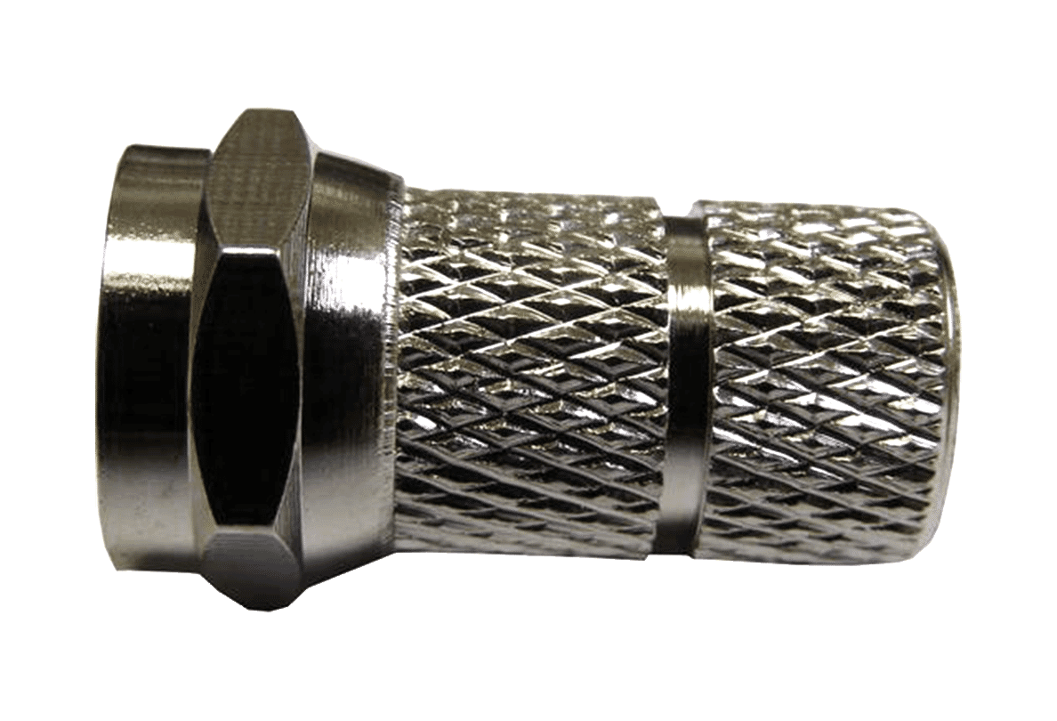 Twist on F Type Plugs for CT63 Satellite Coax (10pc)