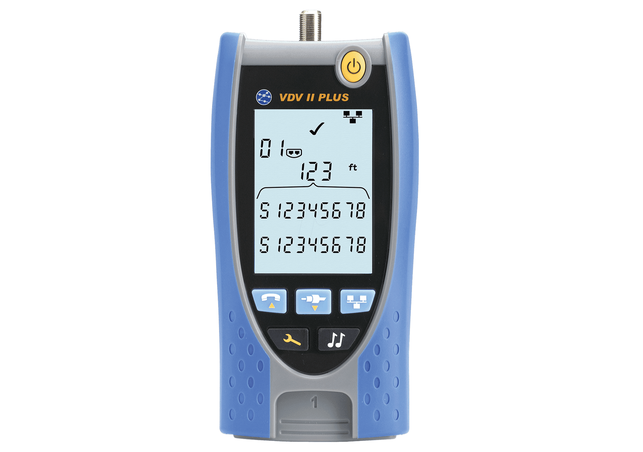 TREND Networks VDV II Plus AnyWARE Cloud Network and Coax Cable Tester