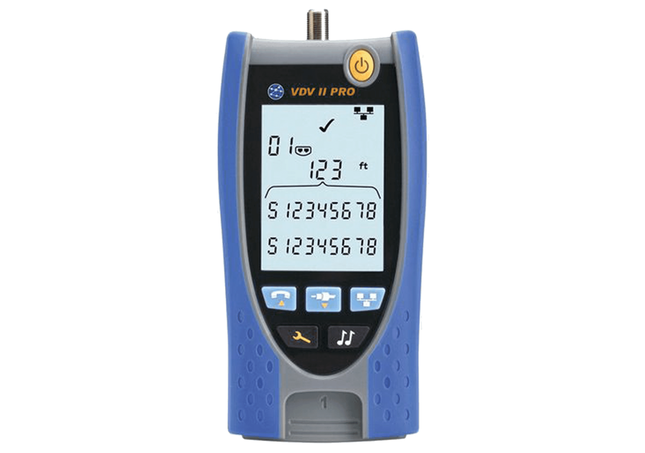 TREND Networks VDV II Pro AnyWARE Cloud Network and Coax Cable Tester
