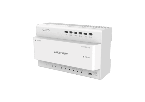 Video Intercom Distributor Hikvision DS-KAD706 2-Wire Video Intercom Distributor | Connectec.uk