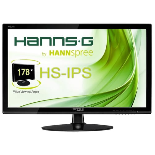 HS245HPB Full HD HS-IPS Matt Black monitor - Main Image