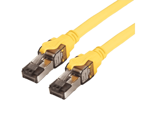 Premium Cat8 10/25/40 GBASE-T S/FTP Stranded LSOH Patch Cable 1m