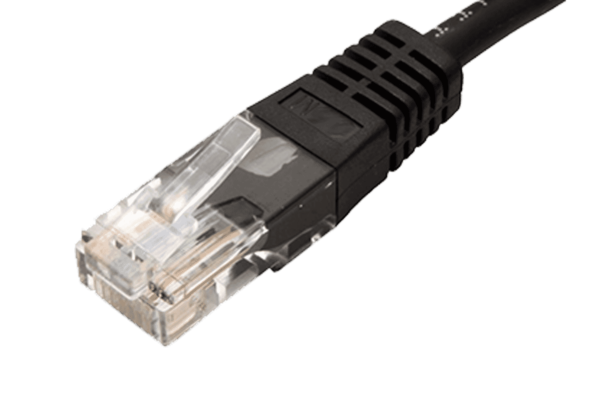 Category 5e UTP Patch Cable 20m Black