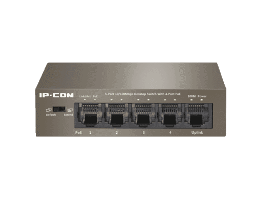 IP-COM F1105P-4-63W 5 Port 10/100 PoE (63W) Switch