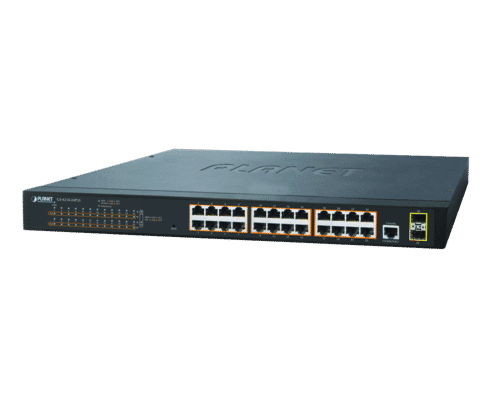 Planet GS-4210-24P2S 24+2 Port Gigabit Managed PoE+ Switch