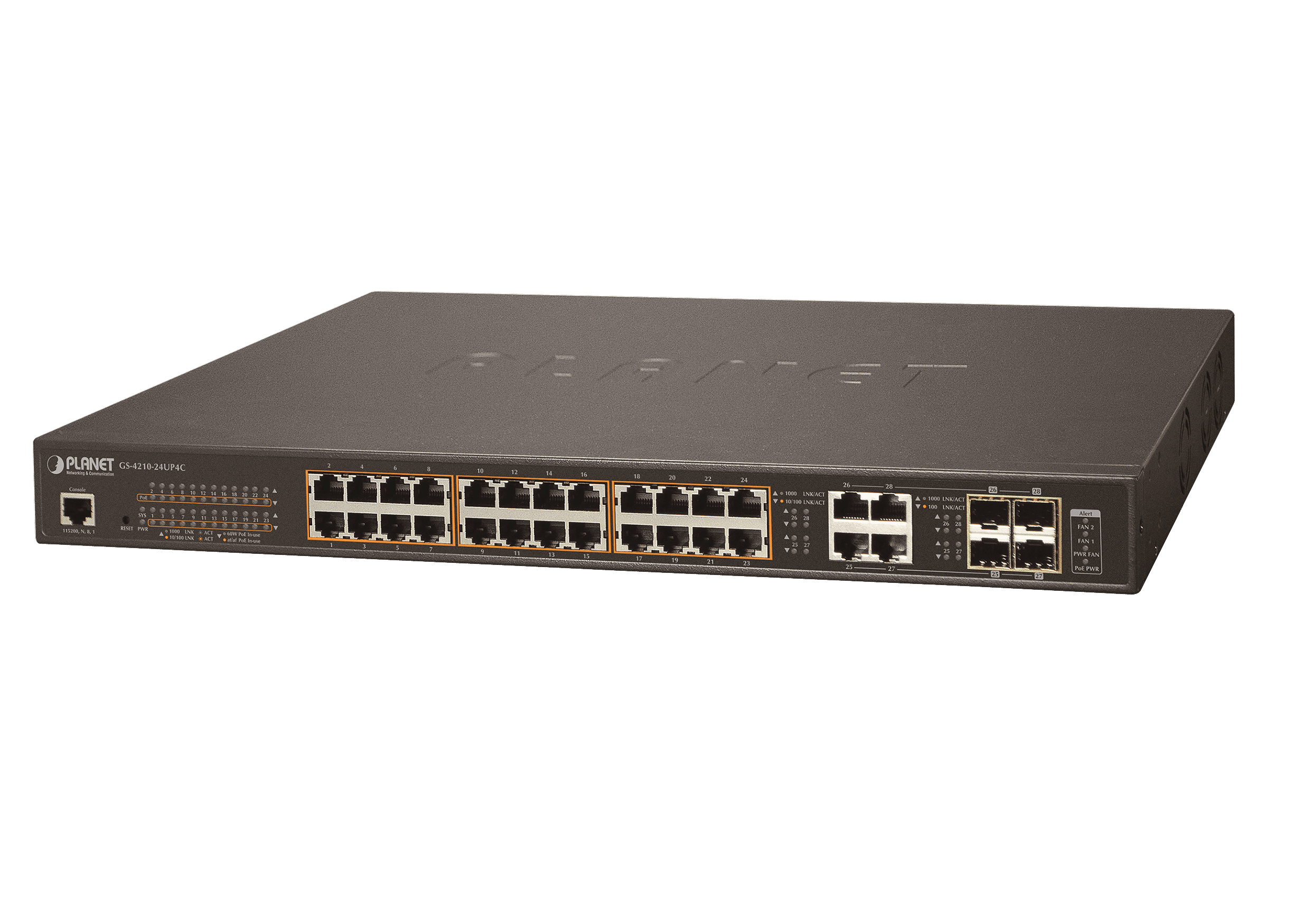 Planet GS-4210-24UP4C 24 Ultra PoE Port Gigabit Managed Switch