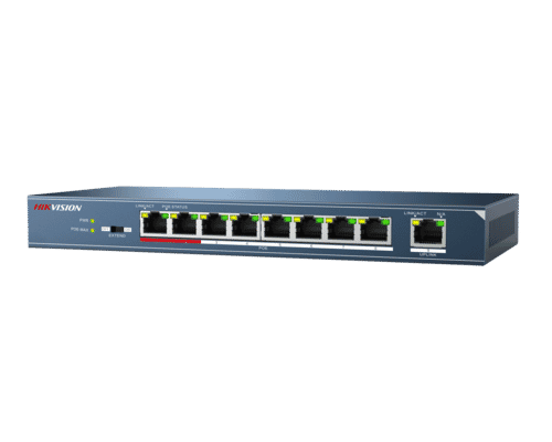 Hikvision DS-3E00109P-E 9 Port POE+ 10/100 Switch