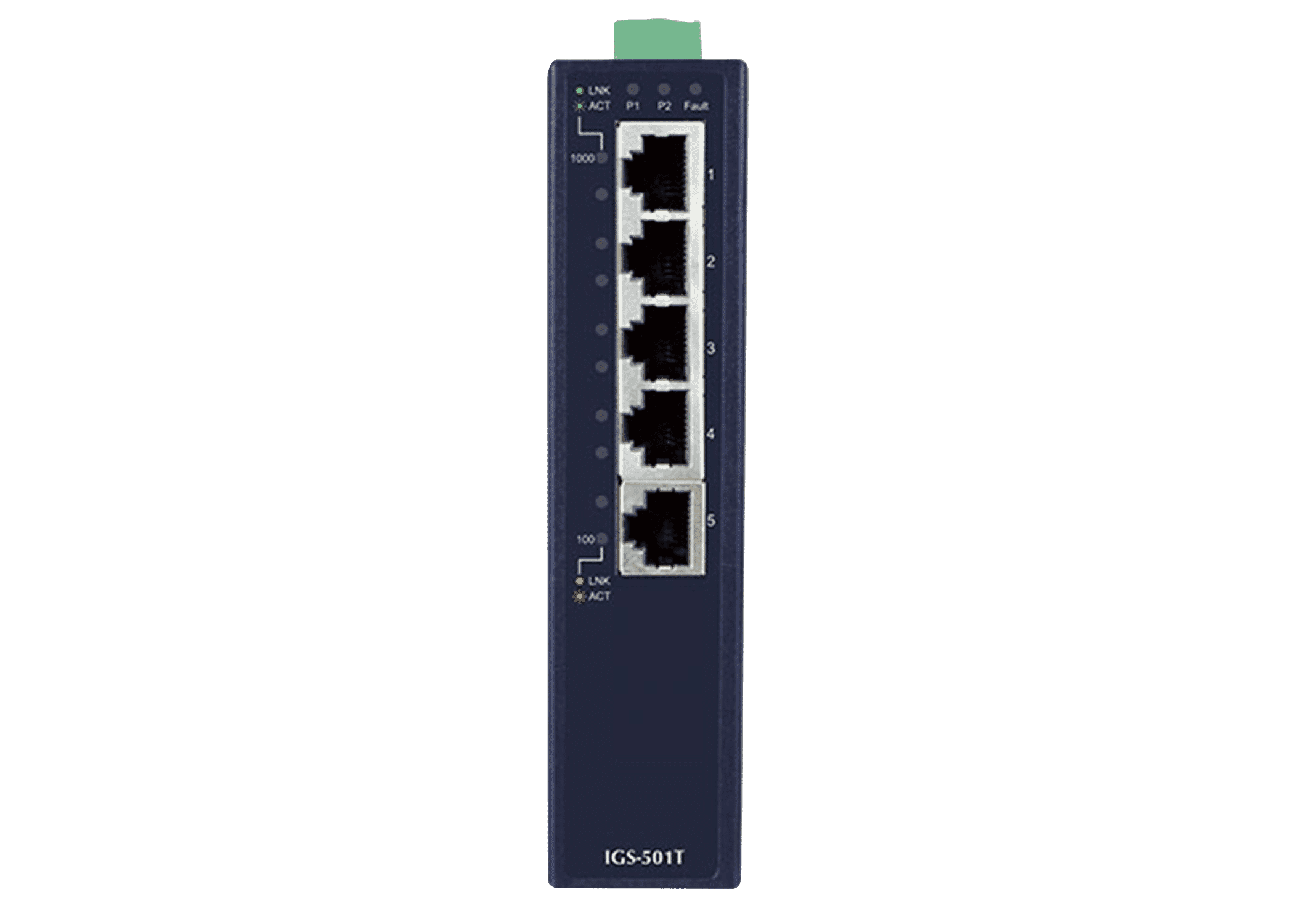 Planet IGS-501T Industrial 5 Port Gigabit Switch
