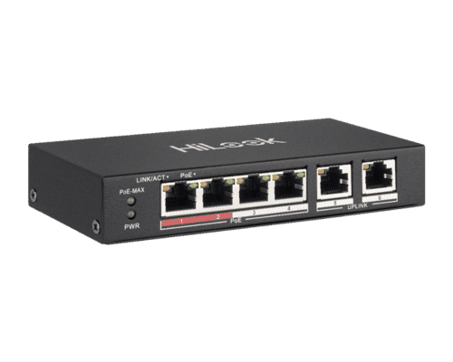 HiLook NS-0106P-35 4 Port PoE 10/100 Network Switch