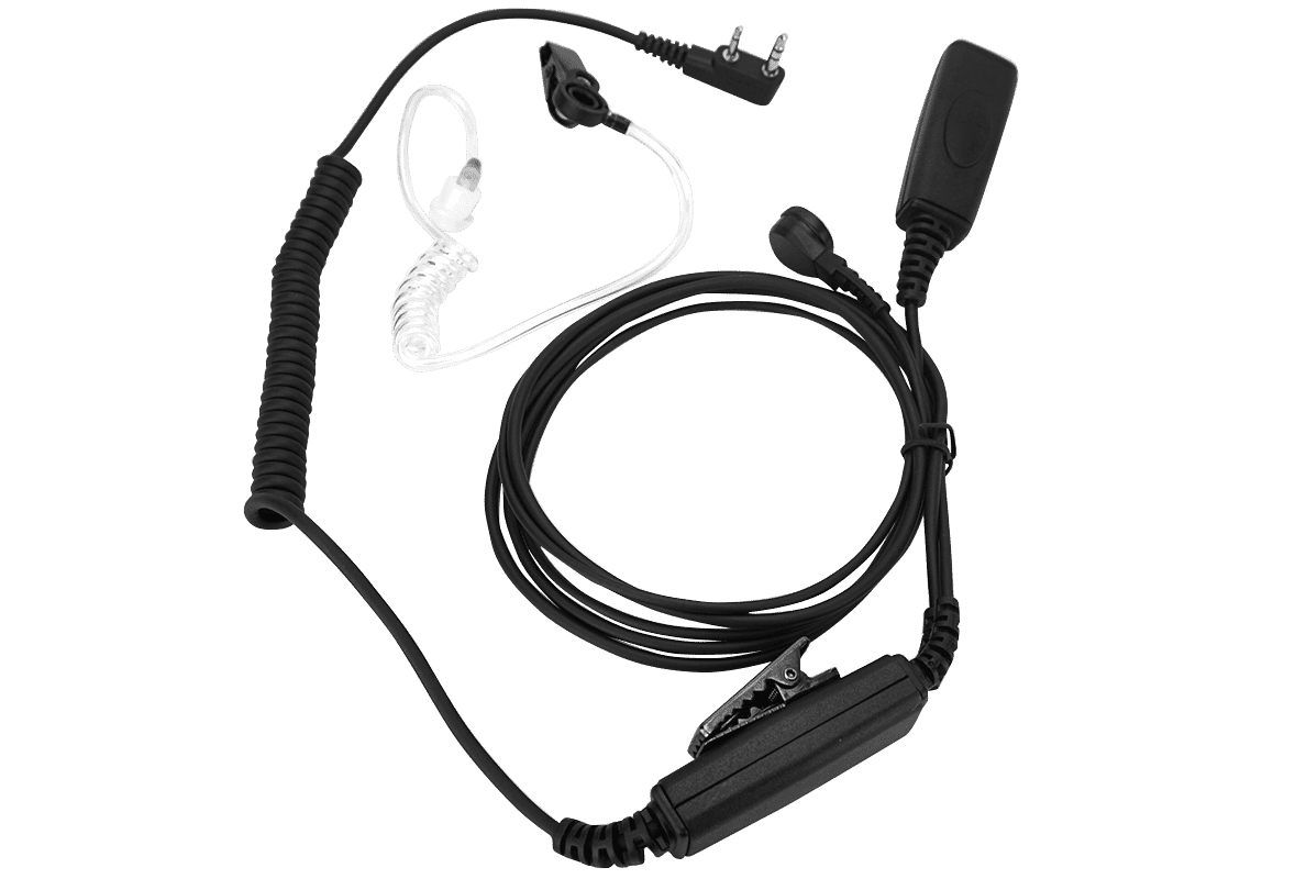 Mitex 2 Wire Acoustic Tube Kit with Mic and PTT