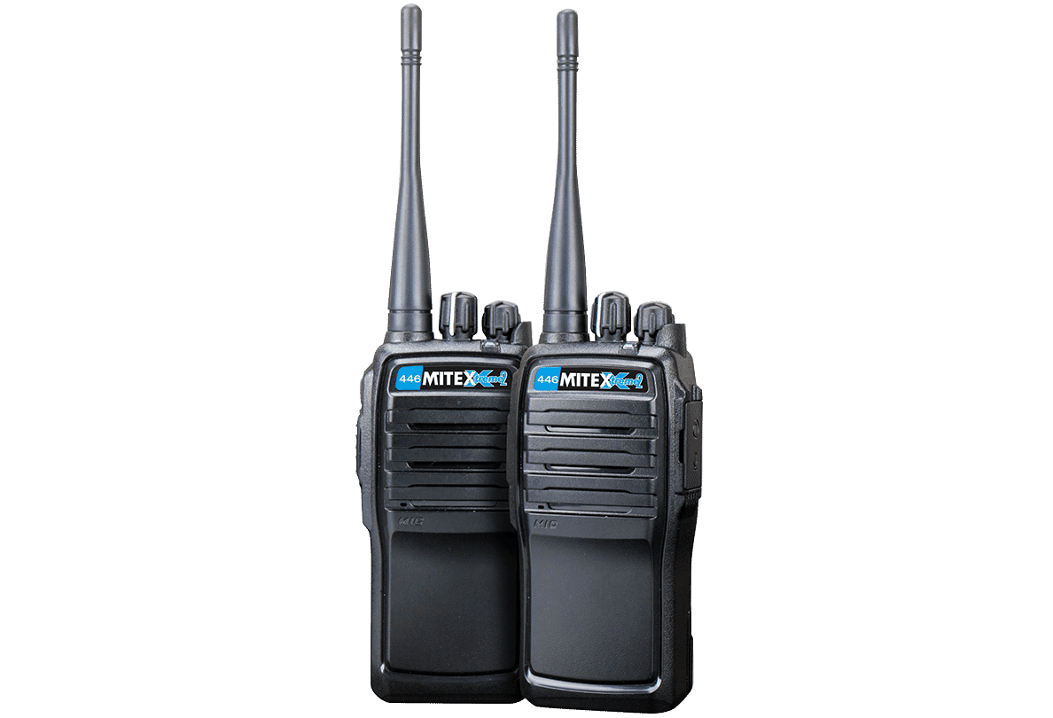 Mitex 446 Xtreme2 License Free UHF Twin Pack 1500mah