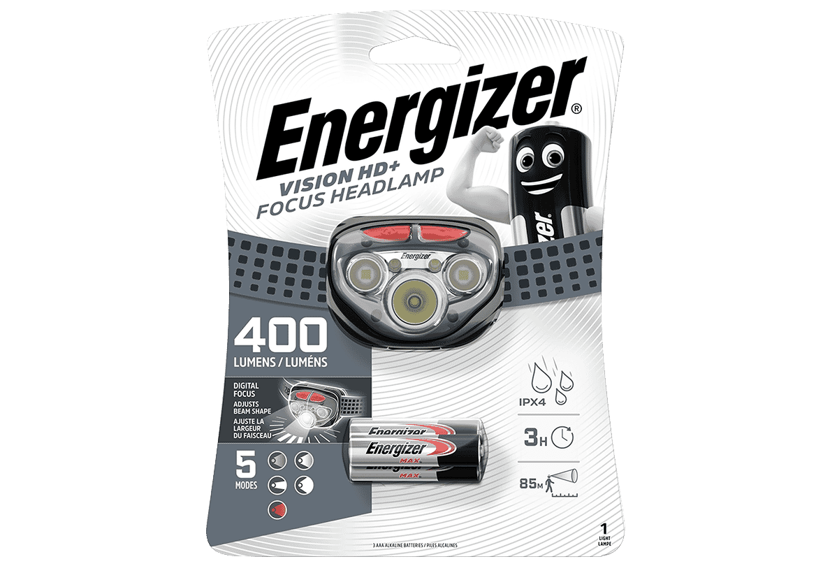Energizer Vision HD+ Focus Headlight Torch