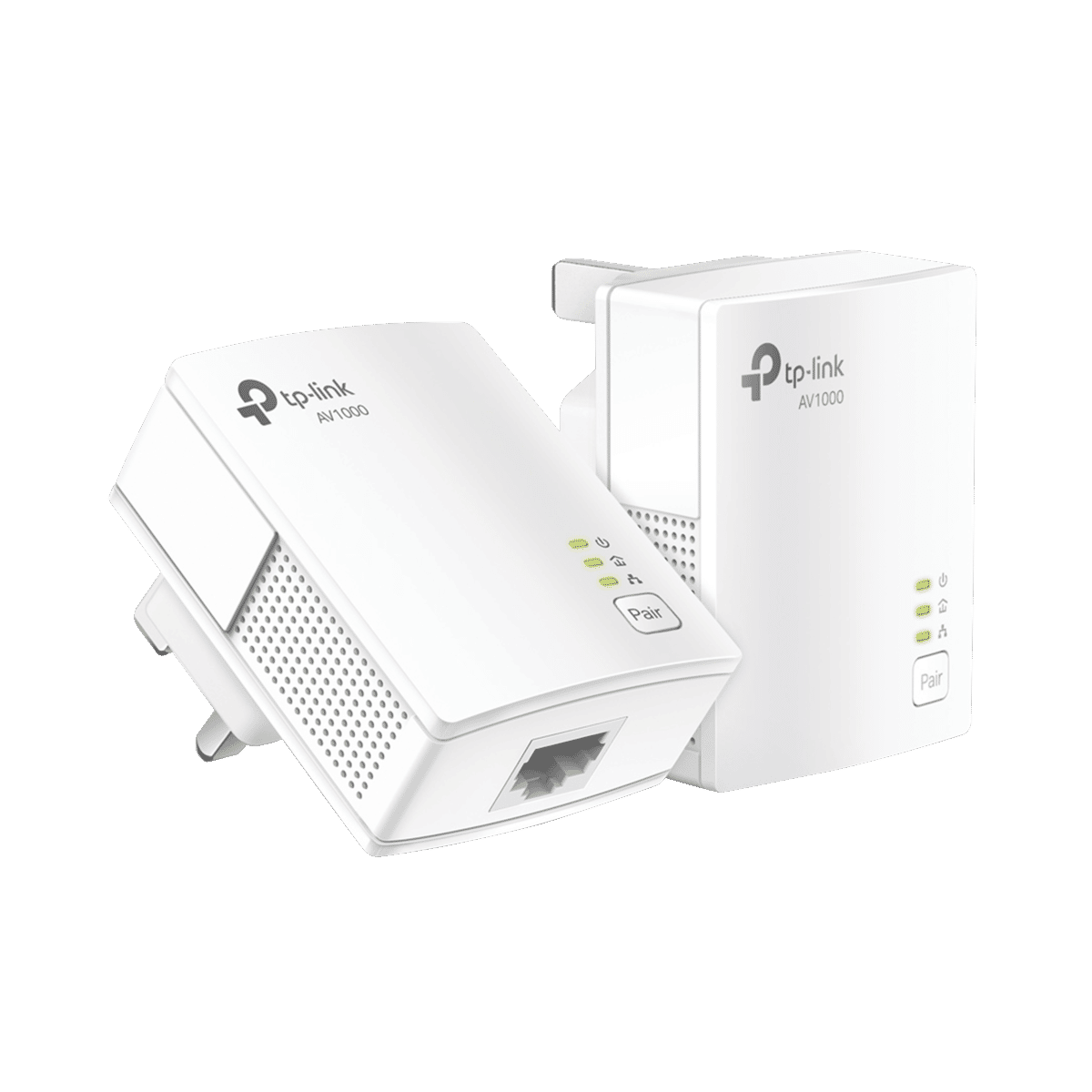 TP-LINK TL-PA7017-KIT AV1000 Gigabit Powerline HomePlug Adapter Kit